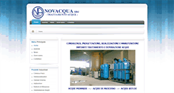 Desktop Screenshot of novacqua.com
